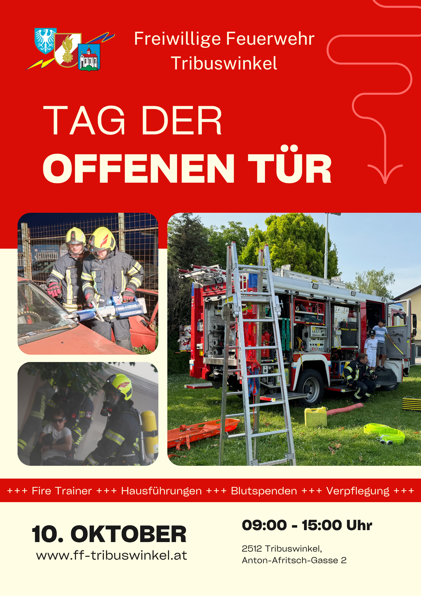 Tag der offenen Tür mit Blutspenden