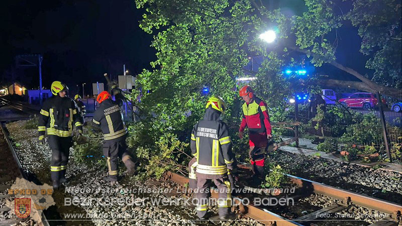 Nächtlicher Sturm sorgte für Feuerwehreinsätze