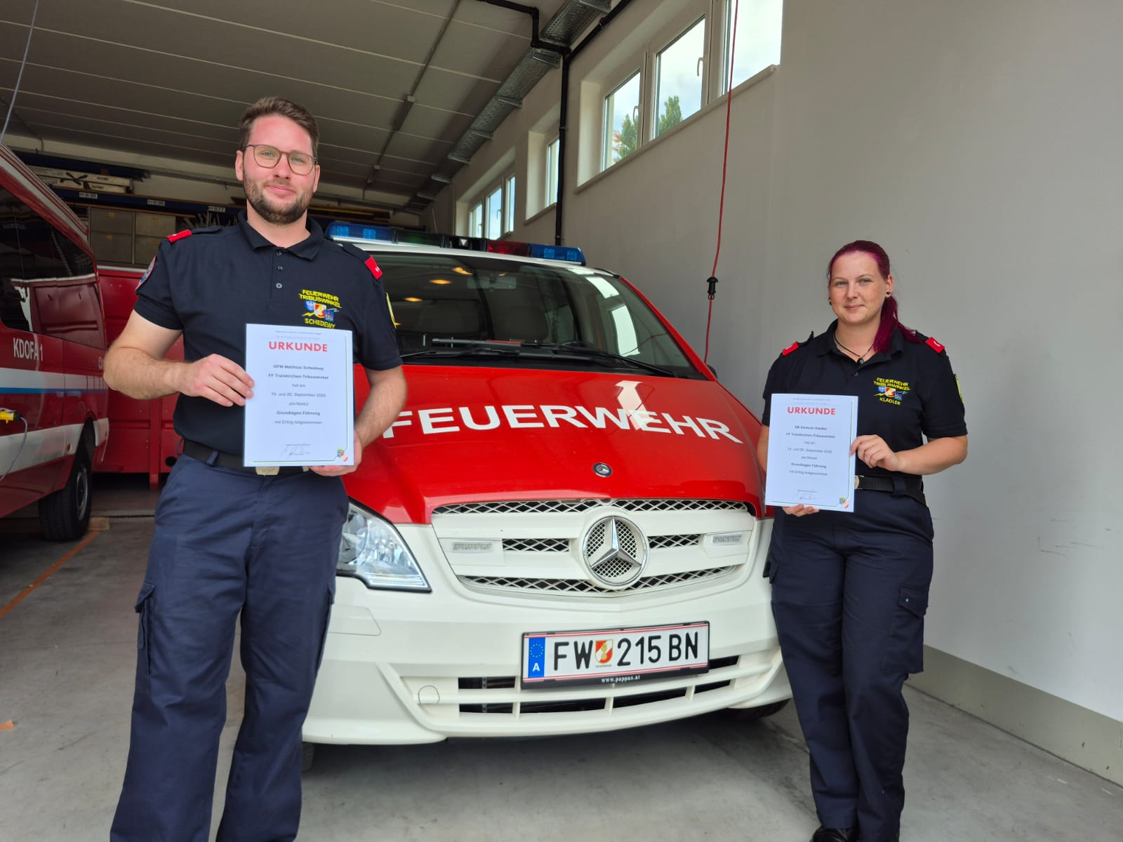 Erfolg beim Lehrgang „Grundlagen Führung“