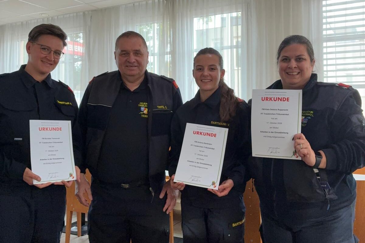 Erfolgreiches bestandenes Modul „Arbeiten in der Einsatzleitung“ (NR 20)